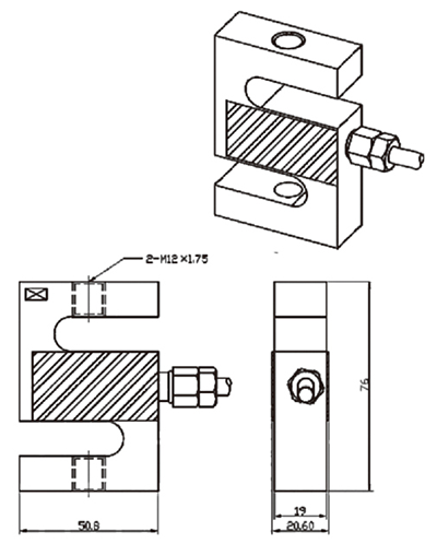 NS1.2.4傳感器尺寸圖