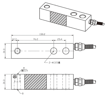 NB2傳感器尺寸圖